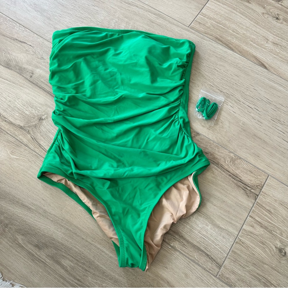J. Crew Vibrant Green Swimwear